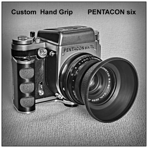 Pentacon six hand grip - six,