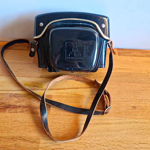 Vintage pentacon kameratasche - vintage,